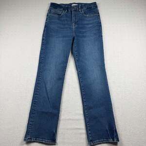 Good American Good Legs Jeans Women’s 8/29 Blue High Rise Straight Leg Denim
